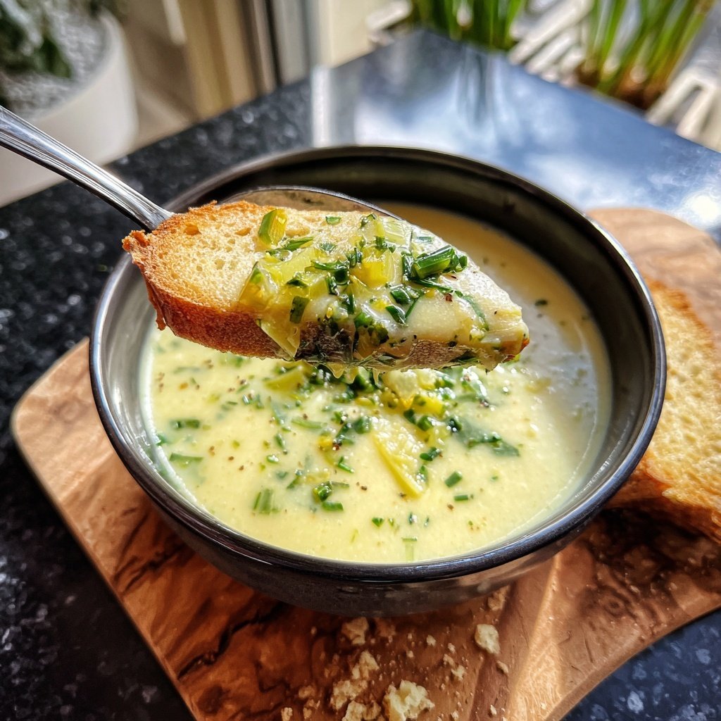 Blumenkohl Suppe Mit Lauch