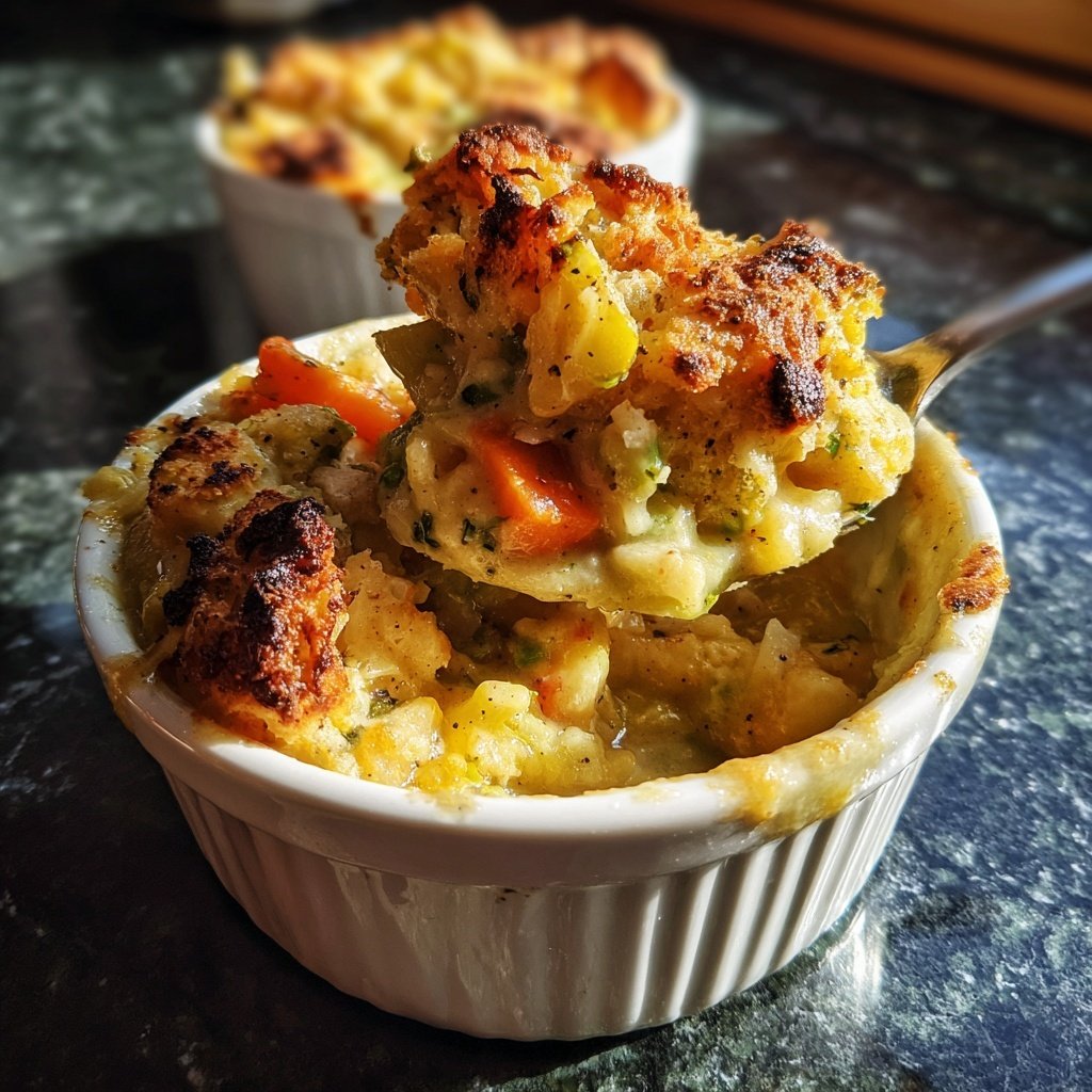 Abendessen mit cremiger Gemüsesauce