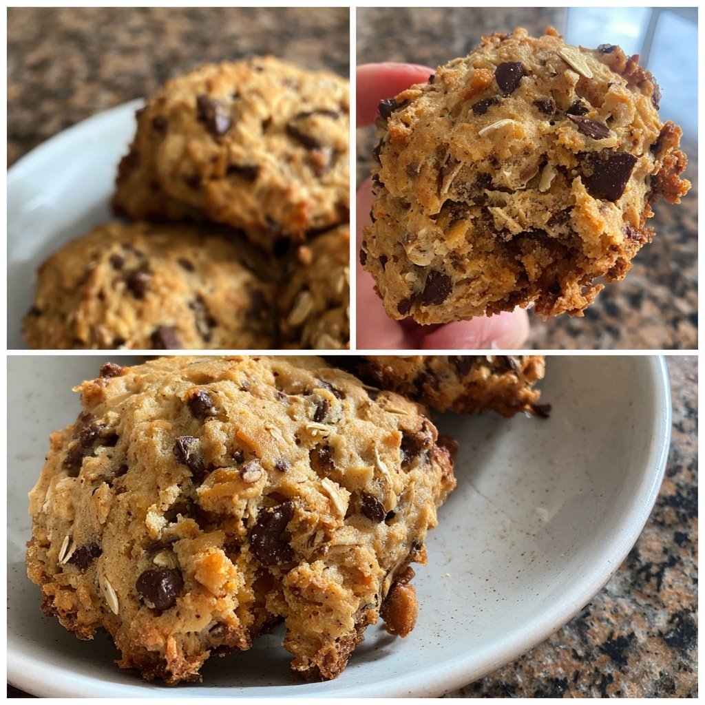 Cookies mit Haferflocken und Banane
