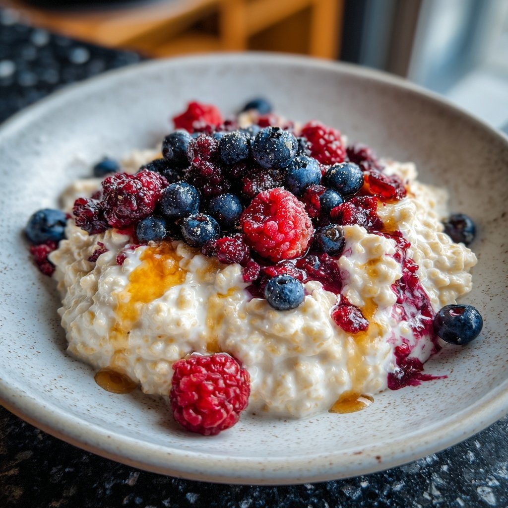 Frühstücksideen mit Hirse und Beeren