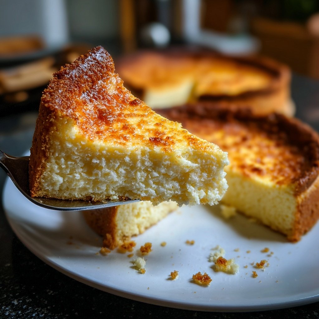Käsekuchen ohne Boden und Zucker