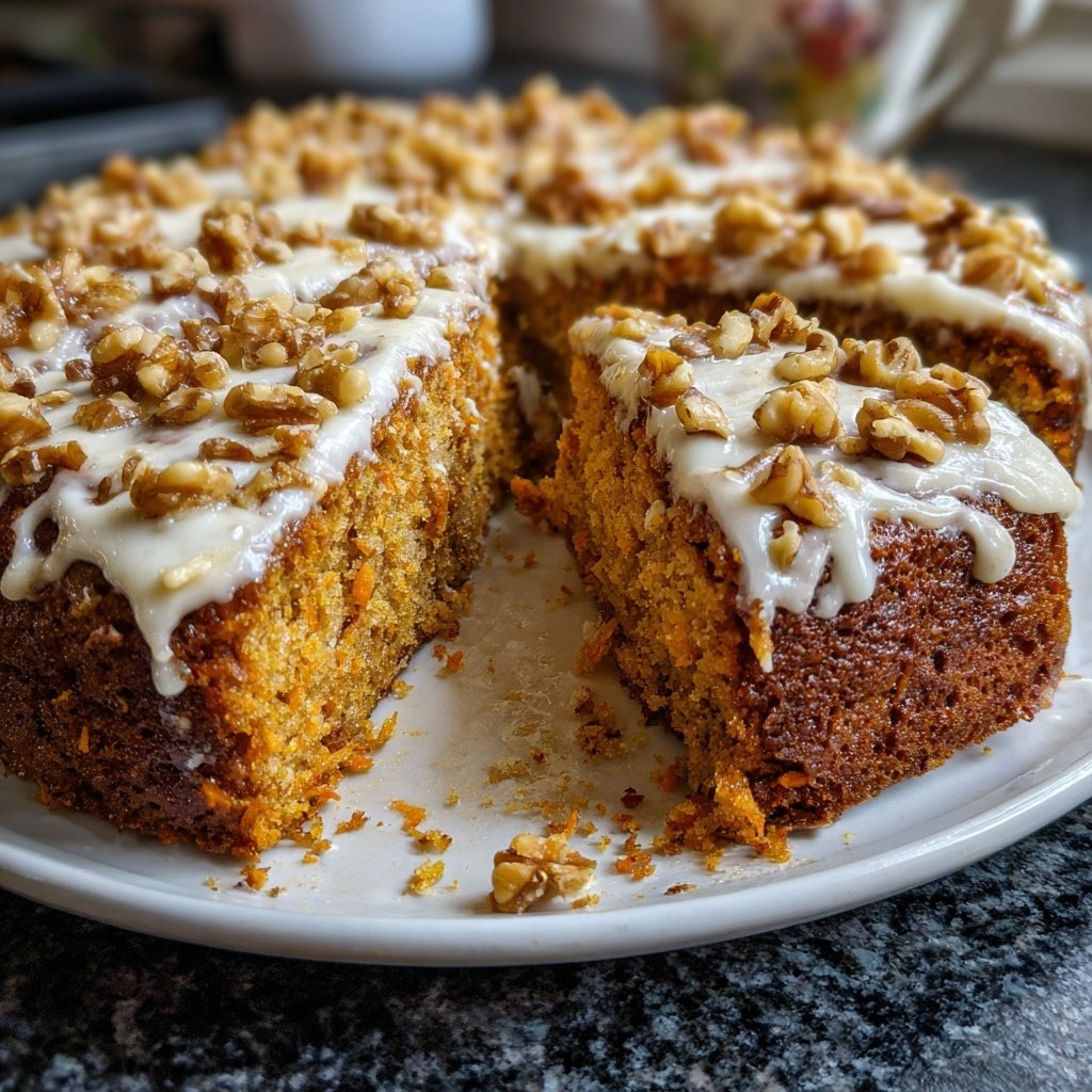 Karottenkuchen Mit Dinkelmehl