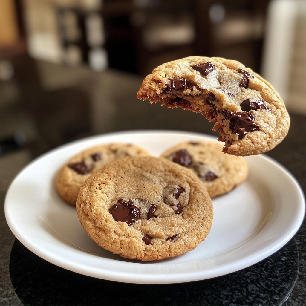 Amerikanische Chocolate Chip Cookies
