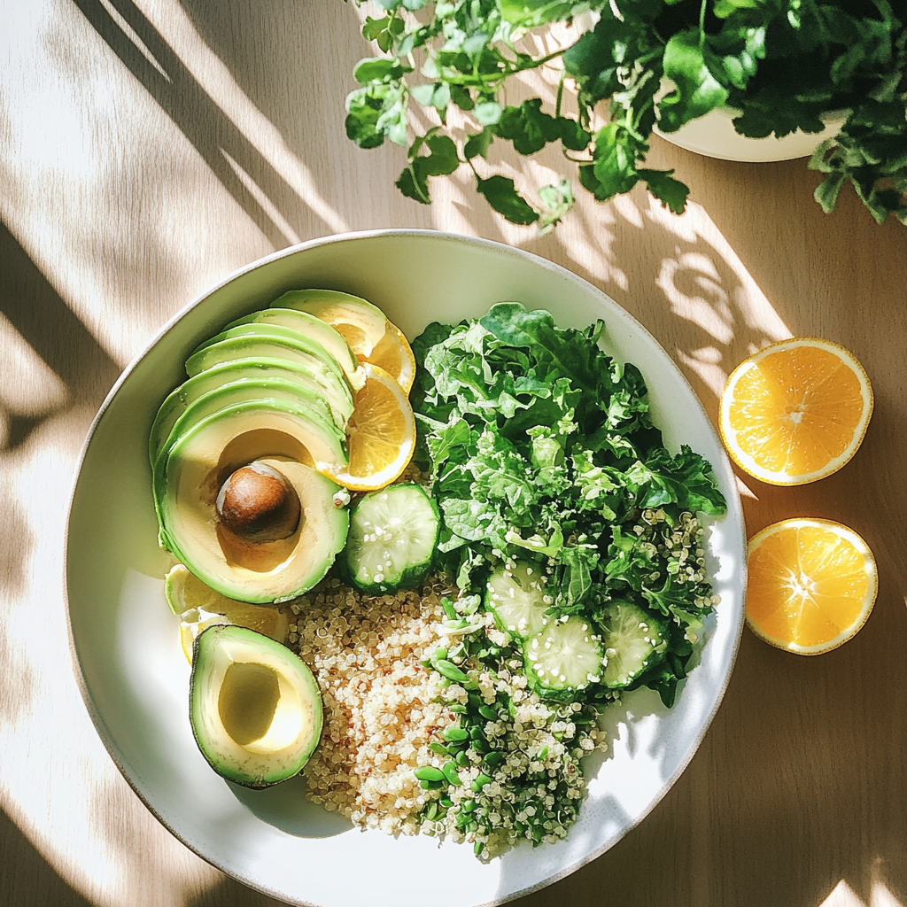 Ausgewogene gesunde Lebensmittel-Kollektion