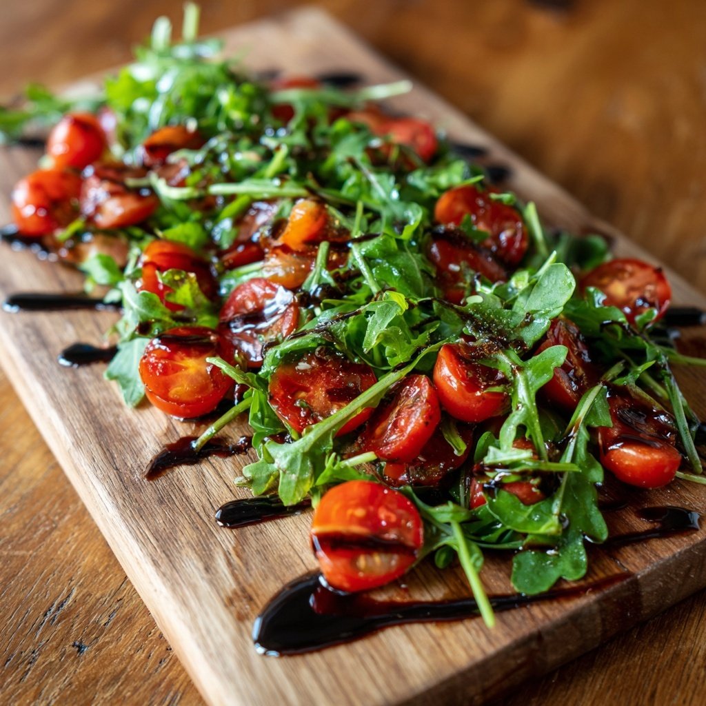 Tomaten Rucola Salat Zum Grillen