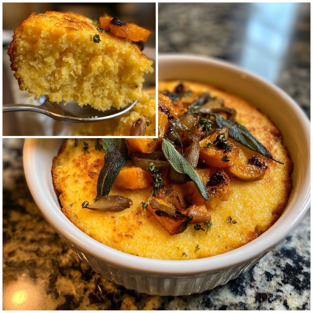 Polenta mit Kürbis und Salbei