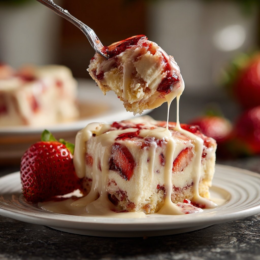 Erdbeer Pudding Mit Vanille