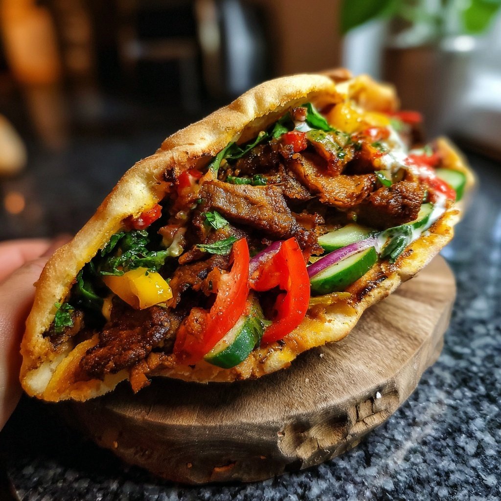 Döner im Fladenbrot