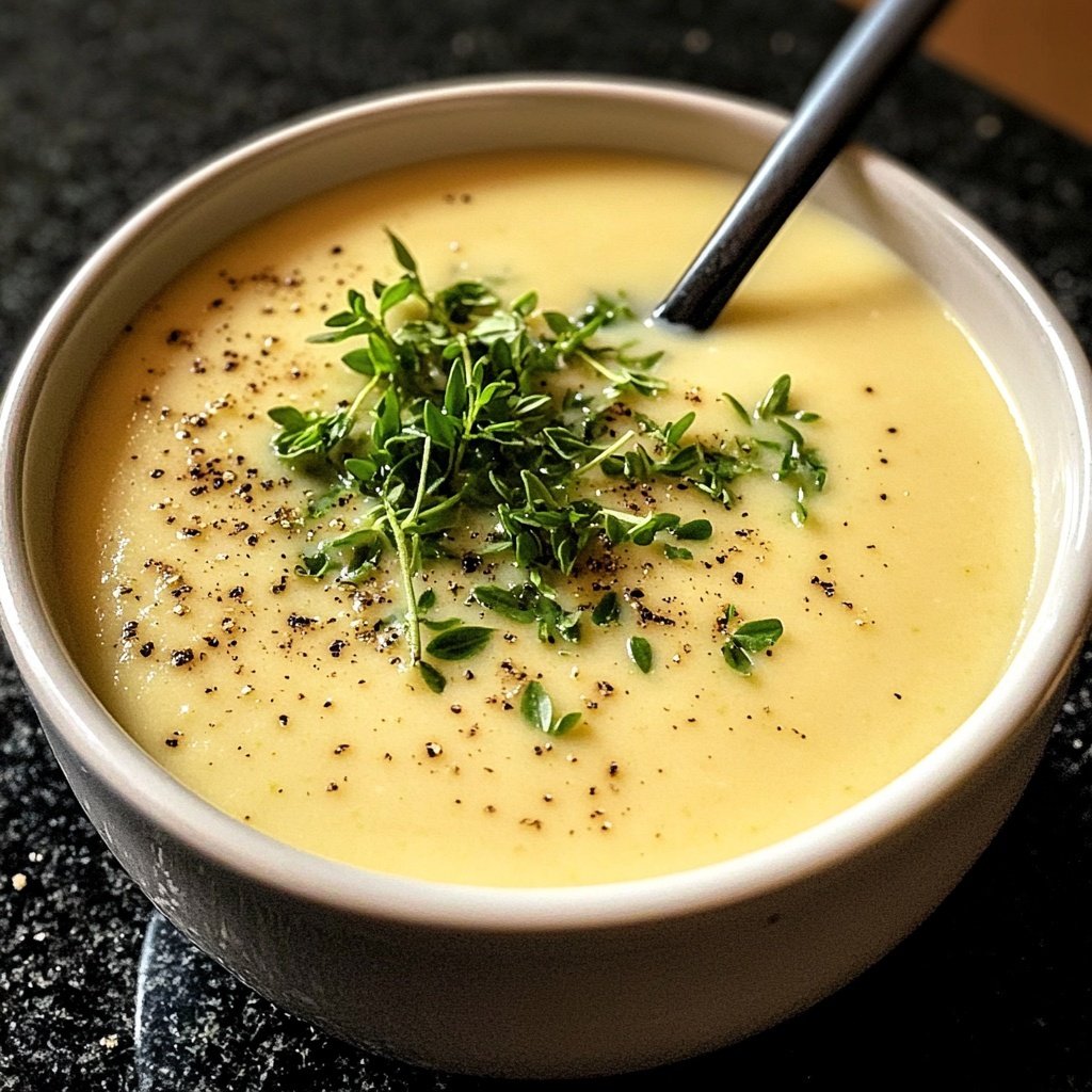 Blumenkohlsuppe cremig