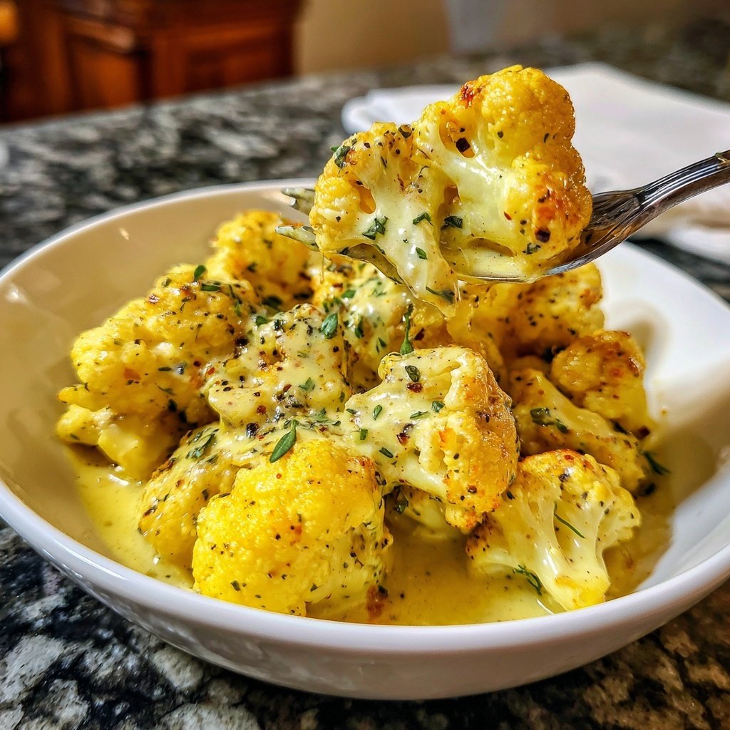 Blumenkohl mit Senfsauce